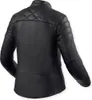 Revit London Damen Motorrad Lederjacke, schwarz, 36 Produktbild-Vorschau 2
