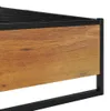 vidaXL Postelový rošt černý kov 200x200 cm Náhled obrázku produktu 5