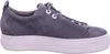 A side view of a gray sneaker with a white platform sole, set against a white background. Produktbild-Vorschau