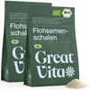 GreatVita Flohsamenschalen 2x 500g | 1000g aus biologischem Produktbild-Vorschau 1