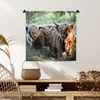 MuchoWow® Wandteppich Wandbehang Schottische Hochlandrind - Produktbild-Vorschau 6