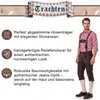 Trachten Kniebundhose Jeans Hose mit Hosenträgern, Produktbild-Vorschau 4