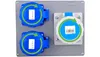 Steckdosenverteiler 2X Schuko 230V + CEE 16A 3-polig, Produktbild-Vorschau 5