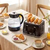 Sada rychlovarné konvice a toustovače HOMCOM se zásuvkou na Náhled obrázku produktu 2