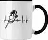 Trendation - Hobbyhorse Mädchen Tasse Geschenk Hobby Horse Produktbild-Vorschau 1