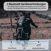 WAYXIN R5 2-pak motocyklowy zestaw słuchawkowy dla 2 osób, Podgląd zdjęcia produktu 4