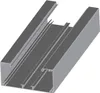 GGK BRA3 Alu Brüstungskanal Unterteil, H 62mm, B 130mm, Produktbild-Vorschau 1