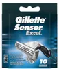 Gillette Sensor Excel Ersatzklingen fü r Herren 10 ks Produktbild-Vorschau 2