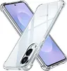 Two transparent phone cases are shown crossed over each other, with phones inside them. Produktbild-Vorschau