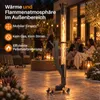 ZMH Stufa a pellet esterna 6KW camino da giardino Anteprima dell’immagine prodotto 2