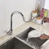Küchenarmatur Ausziehbar mit Brause Edelstahl Produktbild-Vorschau 5