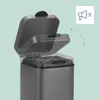 Relaxdays Kosmetický koš na zeď, 3 l, automatické Náhled obrázku produktu 5
