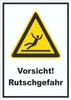 Vorsicht Rutschgefahr Schild A3 Rückseite selbstklebend Produktbild-Vorschau 1