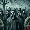 Maschera da fantasma - Maschera da costume Scream - Anteprima dell’immagine prodotto 4