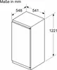Bosch KIR415SE0, Serie 2, Einbau-Kühlschrank, 122.1 x 54.1 Produktbild-Vorschau 5
