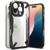 Ringke Fusion X Hülle für iPhone 16 Pro, schwarz Produktbild-Vorschau 1