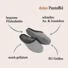 PANTOFFELMANN Filzpantoffeln Filzsohle Herren Damen Produktbild-Vorschau 3