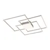 A modern ceiling light fixture with interlocking square frames. Anteprima dell’immagine prodotto