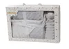 Baby Geschenkset: Wendedecke 75x100 cm + Kuscheltier Hase Produktbild-Vorschau 1