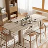 HOMCOM Esstisch ausziehbar 180-260 x 90 cm Küchentisch für Produktbild-Vorschau 2