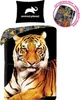 HALANTEX Bettwäsche Animal Planet Tiger Baumwolle, 140/200, Produktbild-Vorschau 2