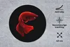 MuchoWow® Mauspad Mousepad Fisch - Meerestier - Schwanz - Produktbild-Vorschau 2