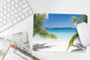 MuchoWow® Mauspad Mousepad Strand - Palmen - Tropisch 27x18 Produktbild-Vorschau 5