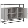 vidaXL Kredens szary Sonoma 100x35x80 cm Materiał Podgląd zdjęcia produktu 5