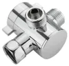 1/2 Zoll 3-Wege T-Adapter Bad Dusche Kopf Arm montiert Produktbild-Vorschau 3