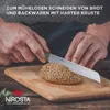 Nirosta Brotmesser mit 20 cm Wellenschliff-Klinge und Produktbild-Vorschau 5