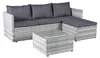 LC Garden »Loungino« Gartenset Lounge mit Tisch + Hocker Produktbild-Vorschau 2