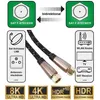 Hama 00205369, 5 m, F-Typu, F-Typu, Czarny Podgląd zdjęcia produktu 2