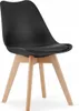Jídelní set 1 + 4, stůl KAMI 80x80 bílý + židle BALI MARK Náhled obrázku produktu 5