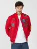Giacca Bomber Top Gun Uomo TG2024001 rosso 3XL Anteprima dell’immagine prodotto 5