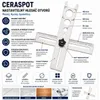 360° otočný lokátor otvorů v obkladech z nerezové oceli, Náhled obrázku produktu 2