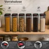 Schüttdosen 4er Set Vorratsdosen Lebensmittelbehälter Produktbild-Vorschau 7