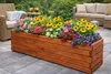 Pflanzkasten Holz 100 cm – Blumenkasten Balkon & Terrasse, Produktbild-Vorschau 3