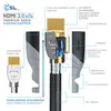 CSL HDMI-kabel 2.0b, High Speed, 4K Ultra HD 2160p bij 60 Productafbeelding-voorbeeld 4
