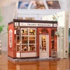 Stavebnice Cutebee Thames Bookstore CWGB405, dřevo, 22 x 14 Náhled obrázku produktu 6