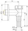 Alcadrain APS2 Siphon apparent pour les appareils de Voir les images du produit 7