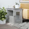 vidaXL Klatka dla psa w stylu meblowym betonowa szara Podgląd zdjęcia produktu 2