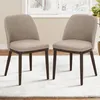 COLAMY 2er-Set Esszimmerstühle – Design-Stühle mit Produktbild-Vorschau 2
