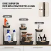 HOMCOM Keukenrek, verstelbaar staande plank met 2 manden, Productafbeelding-voorbeeld 4