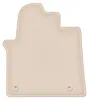 DURBAN Beige Velours-Fahrerfußmatte für Fiat Talento Produktbild-Vorschau 1