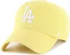 47 Brand Strapback Cap - CLEAN UP LA Dodgers mais gelb Anteprima dell’immagine prodotto 1