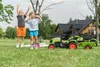 FALK Traktor Claas Grün auf Pedalen mit Anhänger + Horn für Produktbild-Vorschau 21
