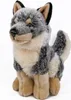 Kuscheltier Wolf sitzend 28 cm beige-grau Produktbild-Vorschau 4