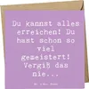 Mr. & Mrs. Panda Klappkarte Spruch Selbstvertrauen stärken Produktbild-Vorschau 1