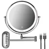 Goliving Make-up-Spiegel mit Beleuchtung - Ø25 cm - Produktbild-Vorschau 1