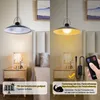 Außen Solarlampe Wasserdichte Garten Solar Pendelleuchte Produktbild-Vorschau 3